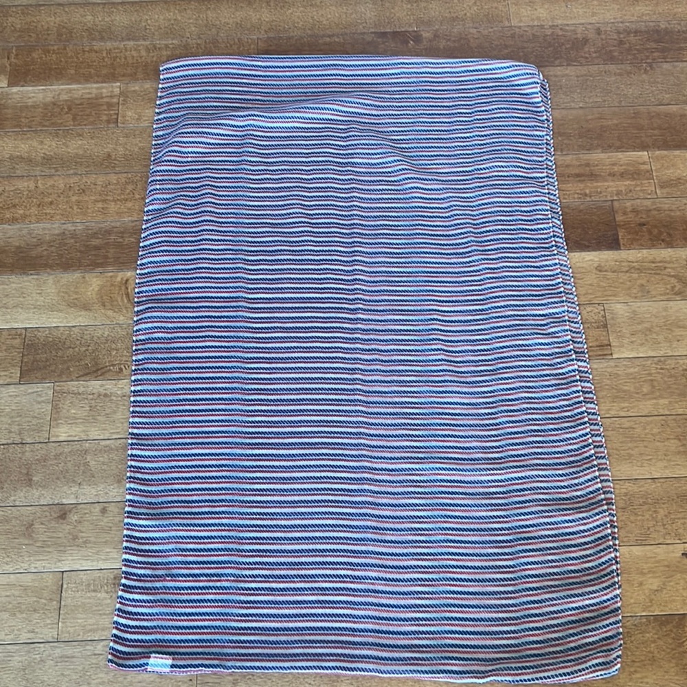 NWOT Red, White, and Blue Infinity Scarf